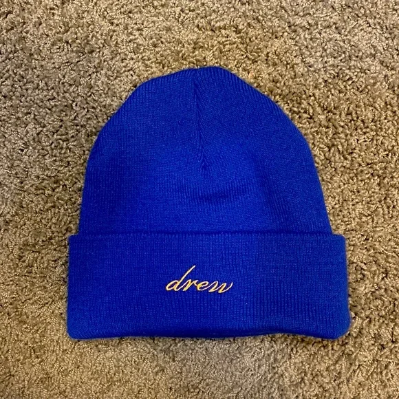 drew house | Accessories | Drew House Blue Beanie | Poshmark display picture 1